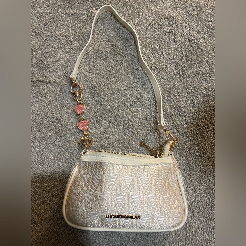 White Gold Purse